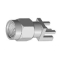 SMA Male End Launch Receptacle-Tab Contact